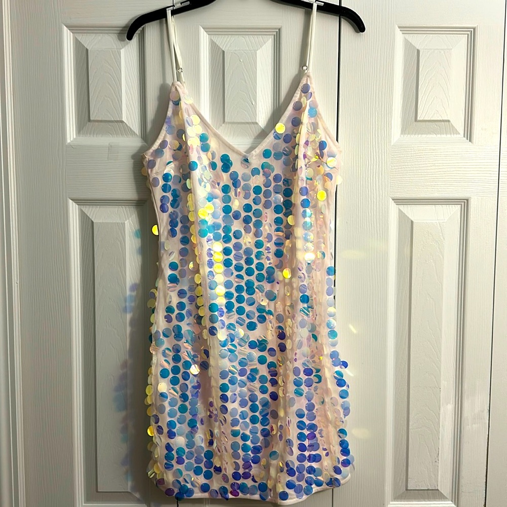 Pink Lulus Party Dress (XL)